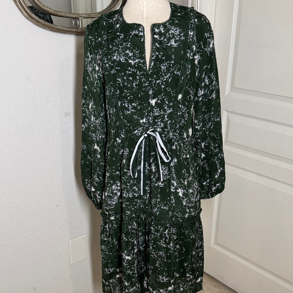 Rungolee green midi dress large